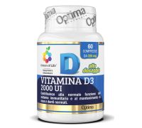 Vitamina D3 2000 integratore per le ossa e le difese immunitarie 60 compresse