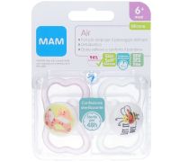 Mam Air 6+ succhietti in silicone femmina 2 pezzi