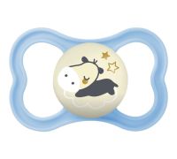 Mam air night succhietti in silicone 6mesi+ doppio maschio 2 pezzi