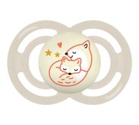 Mam perfect night succhietto in silicone 6mesi+ neutro 1 pezzo