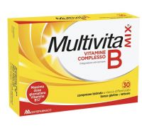 Multivitamix integratore di vitamine del complesso B 30 compresse