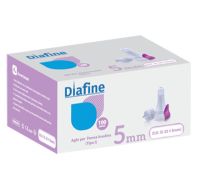 Diafine ago pungidito 31g x 5mm ago per penna da insulina 100 pezzi