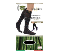 Solidea Socks For You Bamboo Music 18-24 mmhg gambaletto unisex colore grigio taglia 3-l