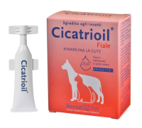Cicatrioil Fiale trattamento per rimarginare la cute di cani e gatti 5 x 5ml