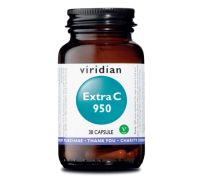 Viridian Extra C 950 integratore per il sistema immunitario e la pelle 30 capsule
