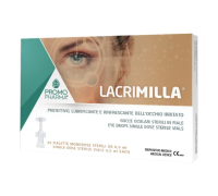 Lacrimilla gocce oculari lenitive e idratanti per secchezza oculare, 20 fiale monosdose x 0,5ml