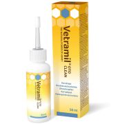 Vetramil Oto Clean detergente auricolare per uso veterinario 50ml