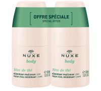 NUXE BODY REVE DE THE DEODORANTE FRESCHEZZA 24H 2 FLACONI DA 50ML