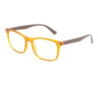 Corpootto crystal giallo marrone occhiali da lettura +1,00