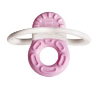 Mam bite & relax fase 1 dentaruolo ergonomico colore rosa  