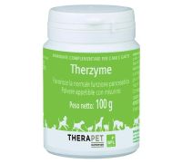 Therzyme mangime complementare per la normale funzione pancreatica di cani e gatti polvere appetibile 100 grammi
