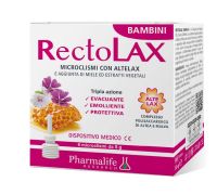 Rectolax Bambini lasssativo microclismi con altelax 6 pezzi