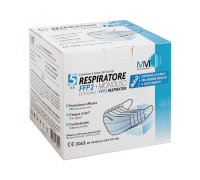 Munus Med respiratore ffp2 monouso mascherina filtrante  5 bustine x 5 pezzi