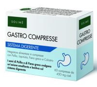 Solimè Gastro Compresse integratore di psillio  e fieno greco lenitivo ed emolliente sul sistema digerente 60 capsule