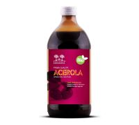 Acerola bio succo Salugea integratore per il sistema immunitario soluzione orale 500ml