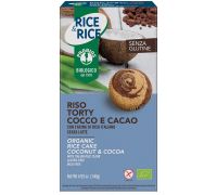 Probios riso torty cocco e cacao senza glutine 140 grammi