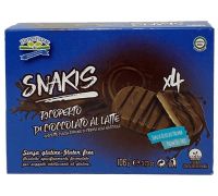 Happy Farm snakis al cioccolato biscotti snack senza glutine 150 grammi