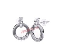 Biojoux Montecarlo Round orecchini in acciaio chirurgico