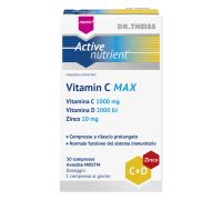 Active Nutrient Vitamin C Max integratore per la normale funzione del sistema immunitario 30 compresse