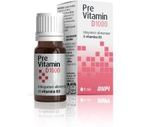Previtamin D1000 integratore per le ossa e il sistema immunitario gocce orali 9ml