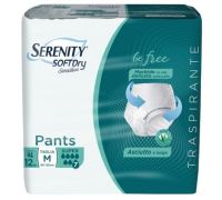 Serenity Soft Dry Sensitive Super pants taglia M 12 pezzi