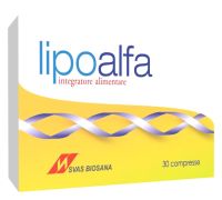 Lipoalfa integratore ad azione antiossidante 30 compresse