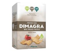 Dimagra mini cracker proteici gusto pizza 200 grammi