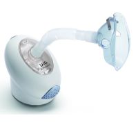 Ne 1001 aerosol ad ultrasuoni silenzioso con regolatore di flusso