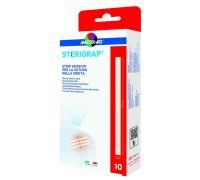 Master Aid Sterigrap strip adesivo per sutura della ferita 100 x 6mm 10 pezzi