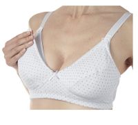 Mammy reggiseno allattamento in microfibra colore bianco taglia 3c  