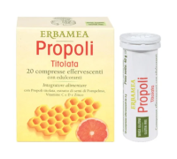 Propoli titolata integratore per il sistema immunitario 20 compresse effervescenti