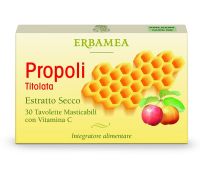 Propoli Titolata estratto secco con vitamina C 30 tavolette masticabili