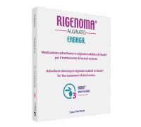 Rigenoma Alginato medicazione per il trattamento di lesioni cutanee 5 pezzi