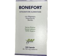 Bonefort integratore per la salute delle ossa e del sistema muscolare 120 capsule