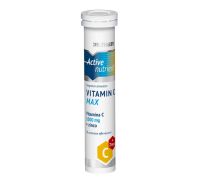 Active Nutrient Vitamin C Max integratore per la normale funzione del sistema immunitario 20 compresse effervescenti