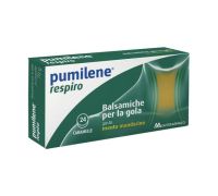 Pumilene Respiro caramelle balsamiche per la gola menta mandarino 24 pezzi