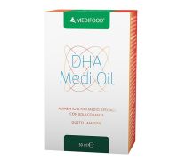 Dha Medi Oil alimento a fini medici speciali gusto lampone 30ml