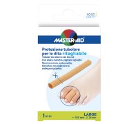 Master Aid Foot Care protezione tubolare ritagliabile per dita misura large