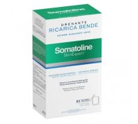 Somatoline Skin Expert drenante Ricarica Bende azione riducente urto ricarica bende 3 trattamenti 6 sacchetti