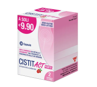 Cistit Act Forte integratore per il benessere delle vie urinarie 30 capsule