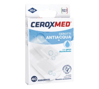 Ceroxmed cerotti antiacqua impermeabili assortiti 40 pezzi