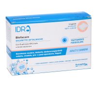 Idra blefacare garze oculari con acido ialuronico 14 pezzi