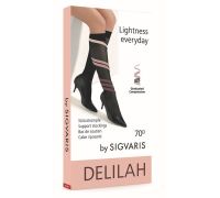 Sigvaris Delilah 70 denari flat gambaletto colore mauve taglia 1