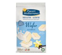 Piaceri Mediterranei wafer alla vaniglia senza glutine 200 grammi