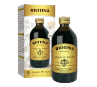Biotina integratore per il benessere di pelle unghie e capelli liquido analcolico 200ml