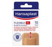 Hansaplast Flaxible xl cerotto elastico 5 x 7,2cm 10 pezzi