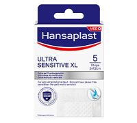 Hansaplast Ultra Sensitive xl cerotto delicato 5 x 7,2cm 5 pezzi