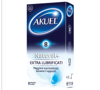 AKUEL NATURAL+ EXTRALUBR 8PZ
