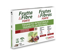Frutta e fibre forte integratore per il transito intestinale 12 cubetti
