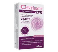 Cistiset DM con D-mannosio per il trattamento della cistite e infezioni tratto urinario 14 stick
